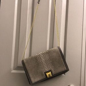 Snakeskin purse